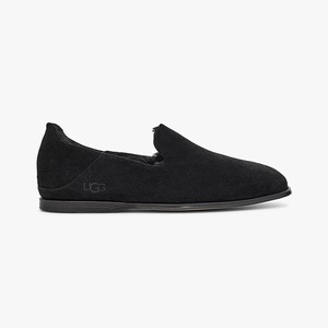 Ugg Chateau Men Moccasins Black (1483GVZFY)